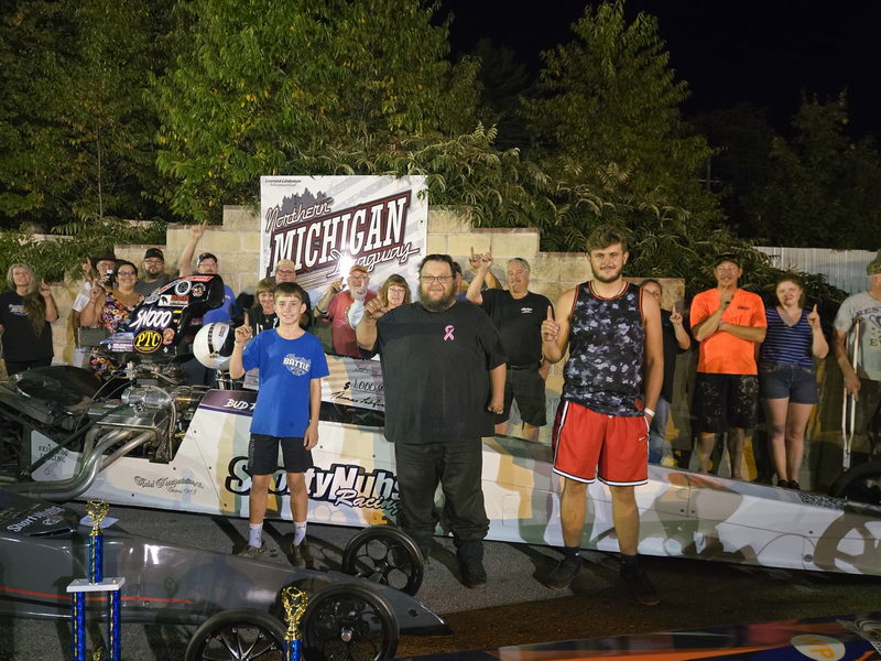 Northern Michigan Dragway - Skylar Randall - Bud Roof  - Ean Guenthardt